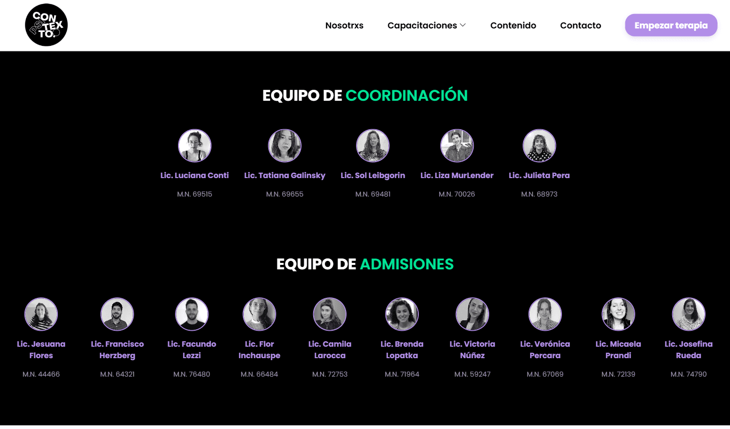 Contexto Psicológico